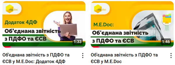 Як заповнити Об’єднану звітність із ЄСВ, ПДФО у у M.E.Doc: алгоритм