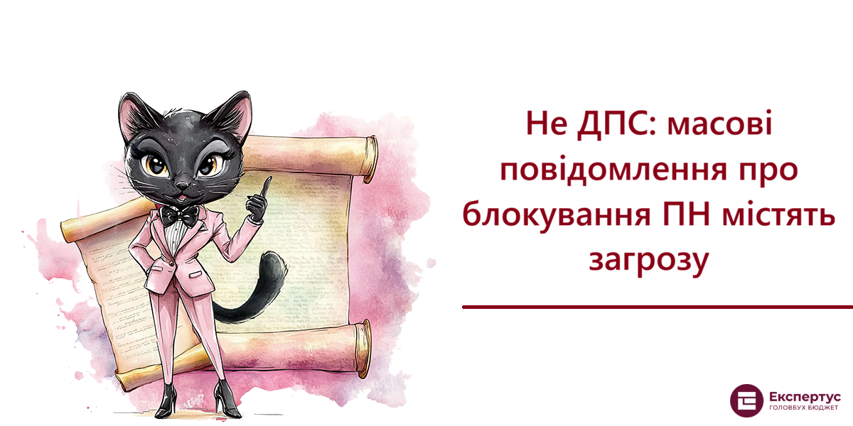 Не ДПС: масові повідомлення про блокування ПН містять загрозу