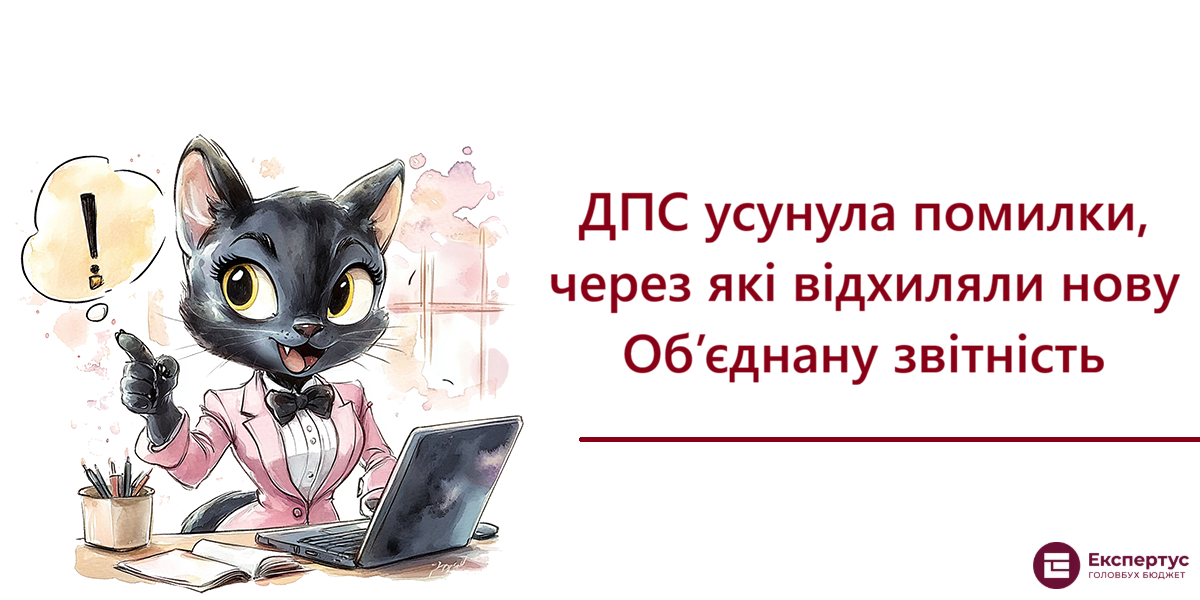 ДПС усунула помилки, через які відхиляли нову Об’єднану звітність