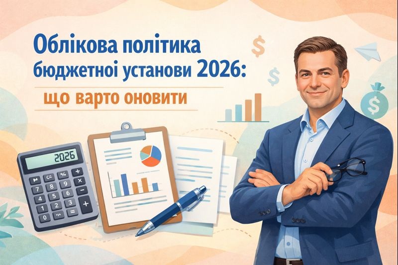 Облікова політика бюджетної установи 2026: що варто оновити