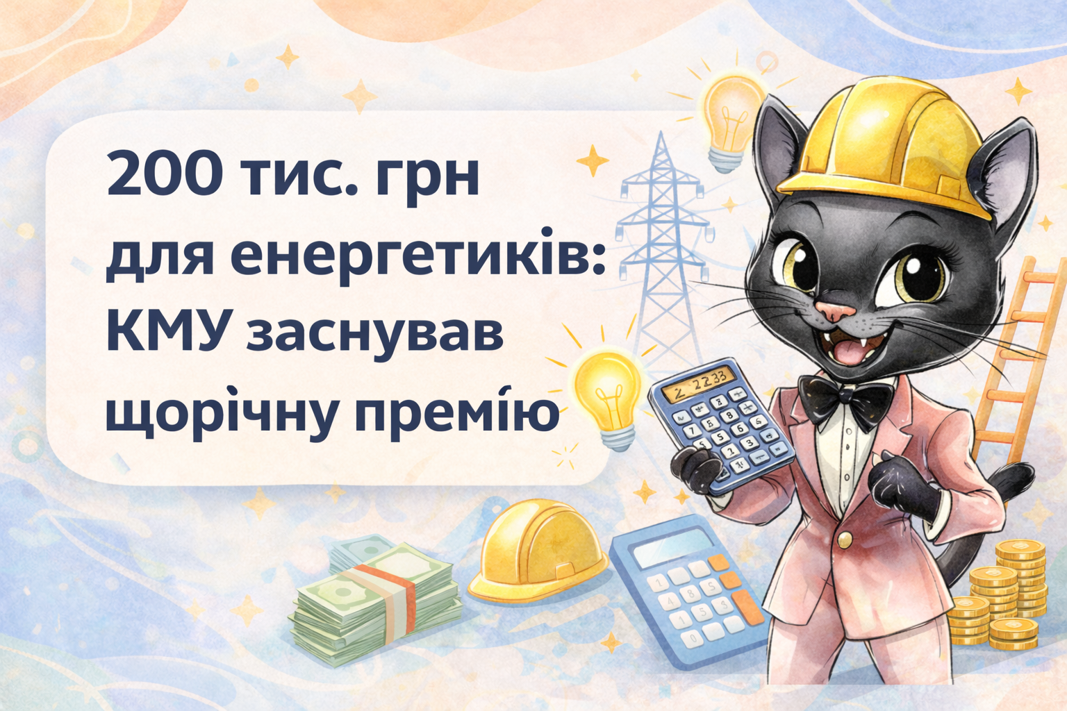 200 тис. грн для енергетиків: КМУ заснував щорічну премію