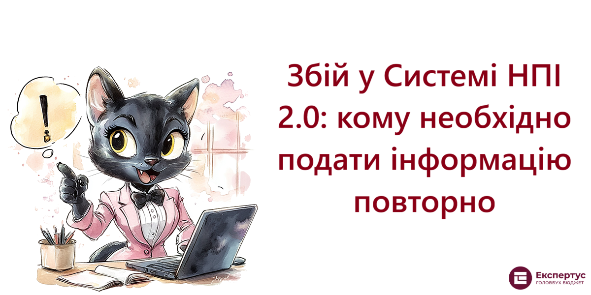 Збій у Системі НПІ 2.0: кому необхідно подати інформацію повторно