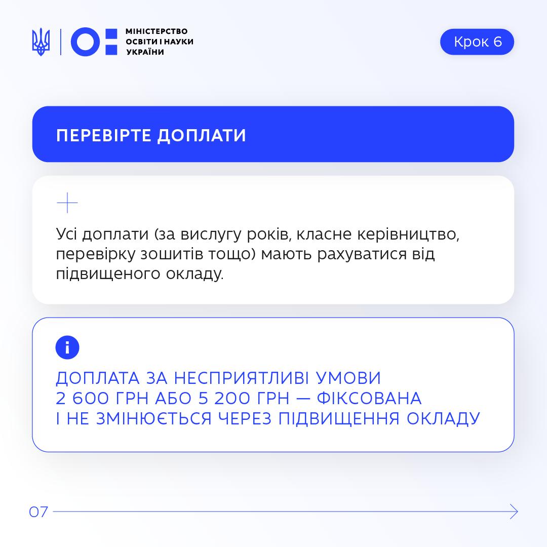 Зарплати вчителів за січень 2026: інструкція від МОН