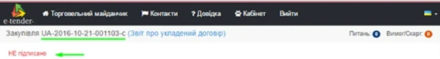 звіт про договір про закупівлю