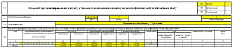 Відпускні у Додатку 4ДФ