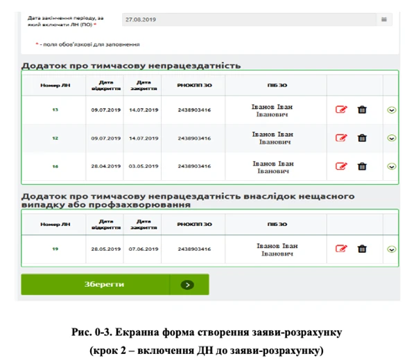 Інструкція користувача щодо формування та подання заяв-розрахунків до ПФ