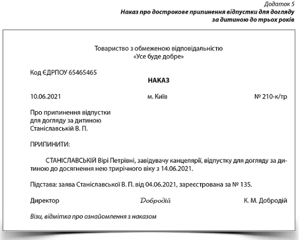 Відпустка по догляду за дитиною 2021: до 3 та 6 років Відпустка по догляду за дитиною 2021: до 3 та 6 років