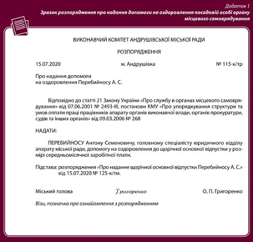 Матеріальна допомога на оздоровлення 2020: про головне Матеріальна допомога на оздоровлення 2020: про головне