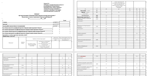 Довідка про надходження у натуральній формі – бланк 2025