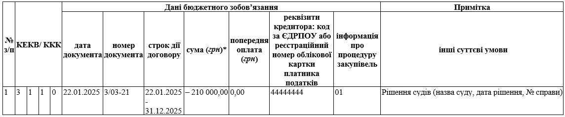 Як оформити бюджетне зобов’язання, якщо укладений договір визнали нікчемним