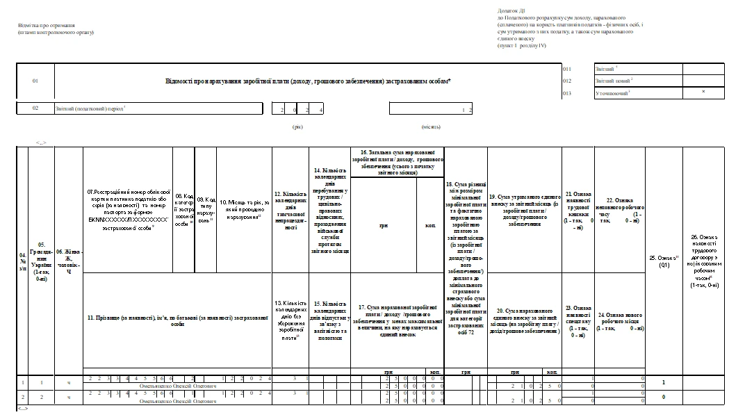 Розрахунок Уточнюючий – виправляємо помилки в Об’єднаному звіті