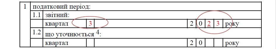 Податкова декларація екологічного податку 2025 — бланк | заповнення