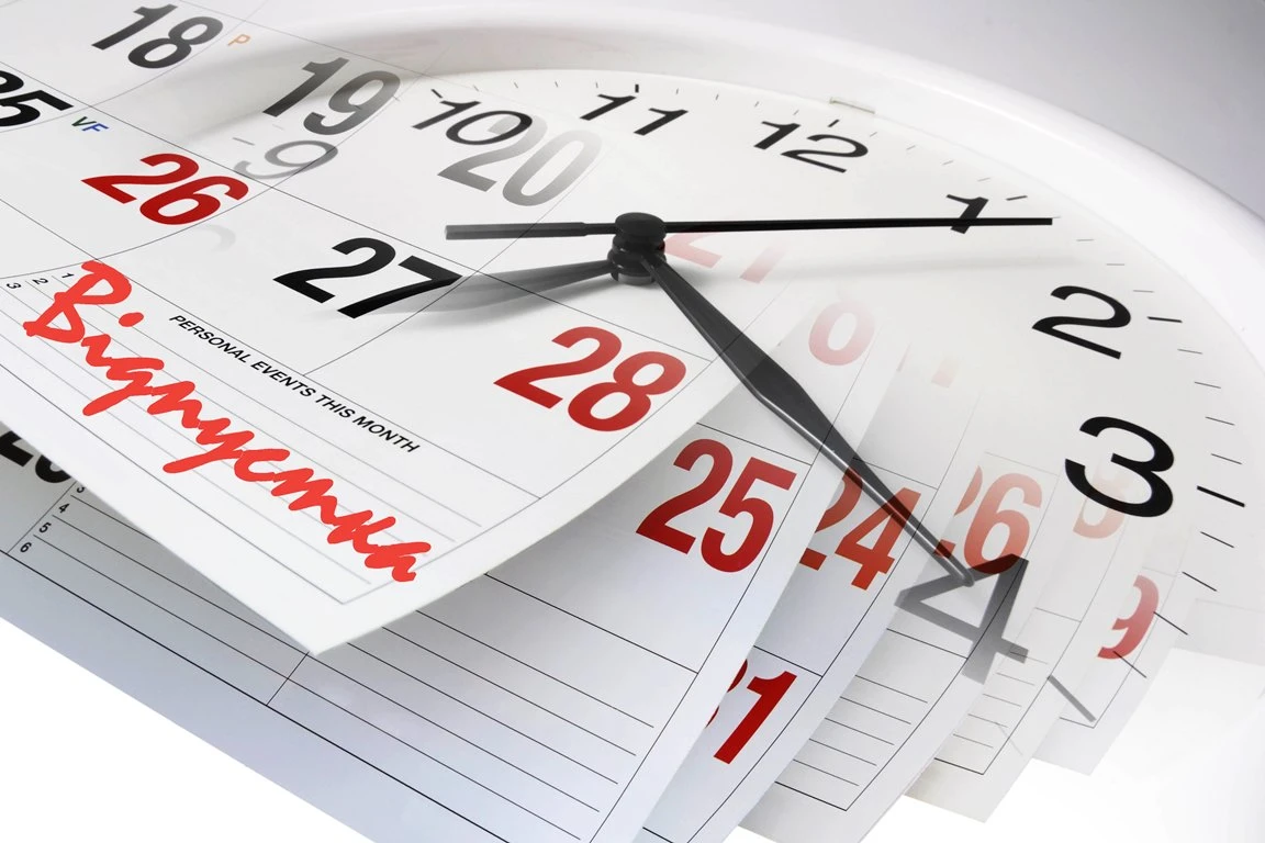 щорічна відпустка