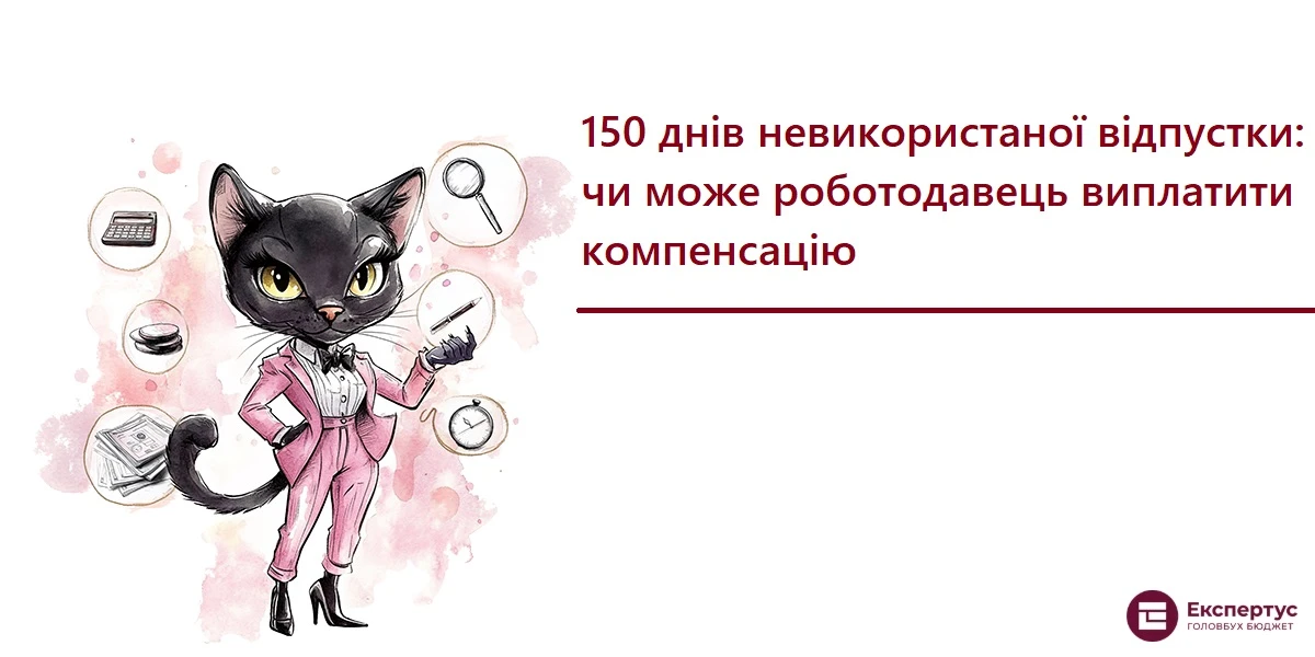 150 днів невикористаної відпустки: чи може роботодавець виплатити компенсацію