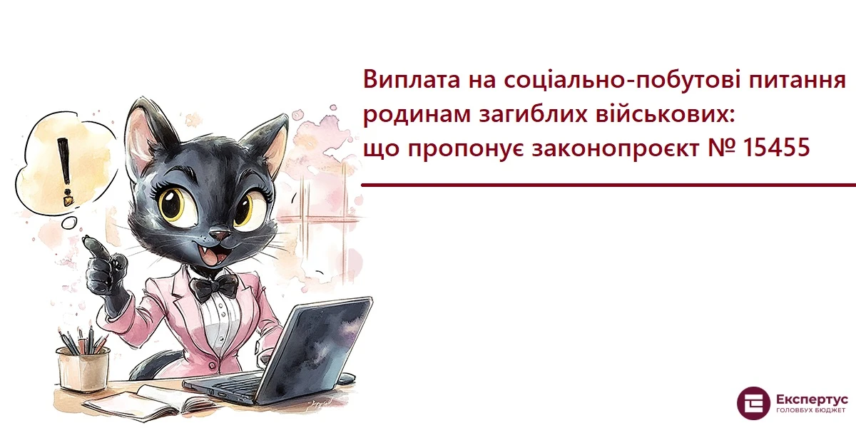 Виплата на соціально-побутові питання родинам загиблих військових: що пропонує законопроєкт № 15455