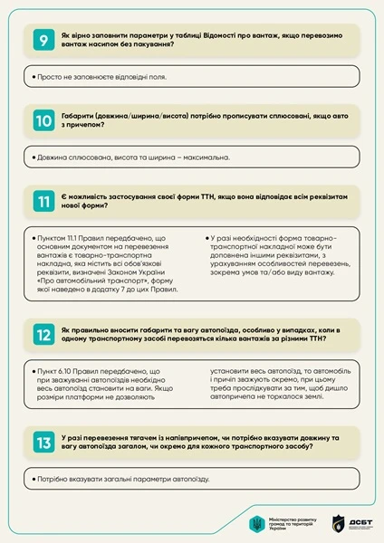 Новая форма ТТН с 03.01.2025: как заполнить