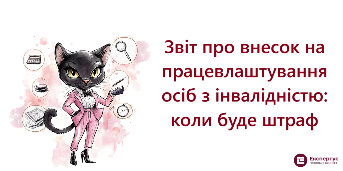 Звіт про внесок на працевлаштування осіб з інвалідністю: коли буде штраф