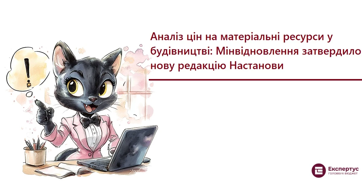 Аналіз цін на матеріальні ресурси у будівництві: Мінвідновлення затвердило нову редакцію Настанови