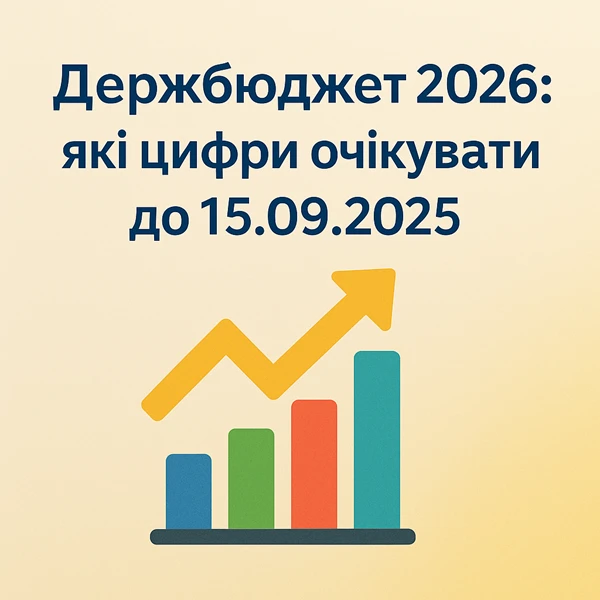 Держбюджет 2026: які цифри очікувати до 15.09.2025