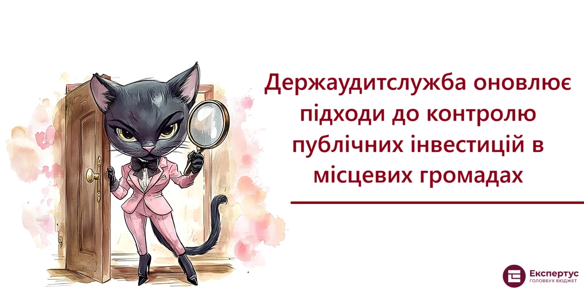 Держаудитслужба оновлює підходи до контролю публічних інвестицій в місцевих громадах