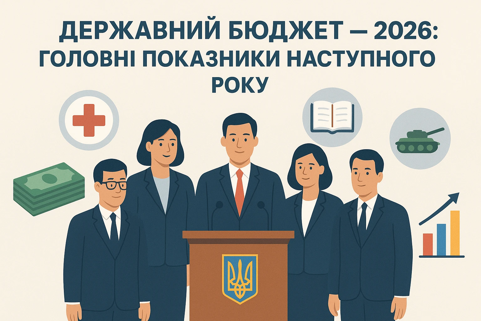 Державний бюджет — 2026: головні показники наступного року