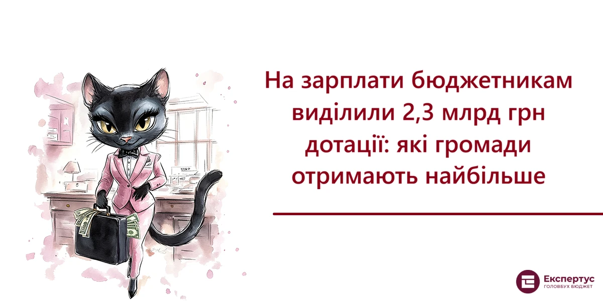 На зарплати бюджетникам виділили 2,3 млрд грн дотації: які громади отримають найбільше