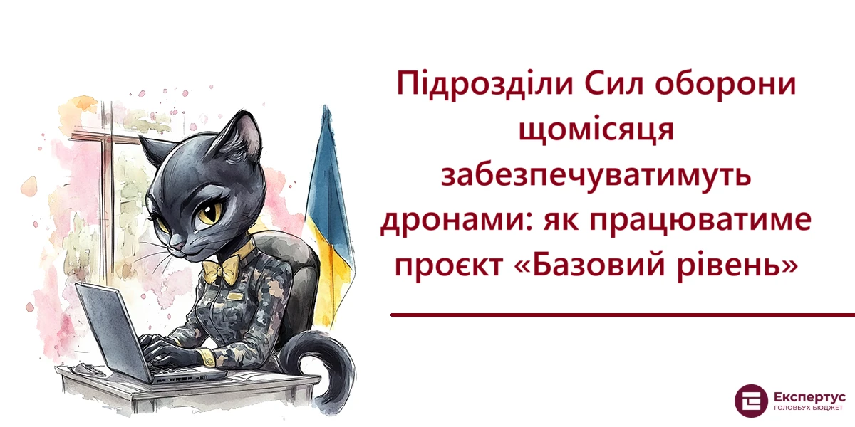 Підрозділи Сил оборони щомісяця забезпечуватимуть дронами: як працюватиме проєкт «Базовий рівень»