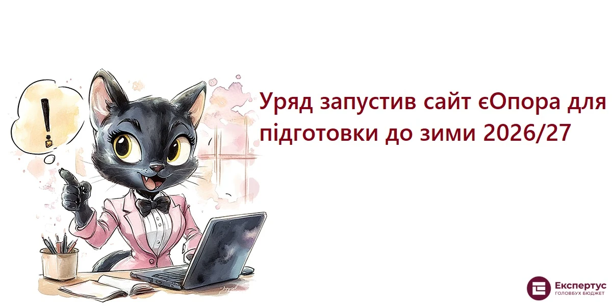 Уряд запустив сайт єОпора для підготовки до зими 2026/27