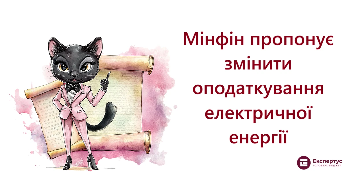 Мінфін пропонує змінити оподаткування електричної енергії