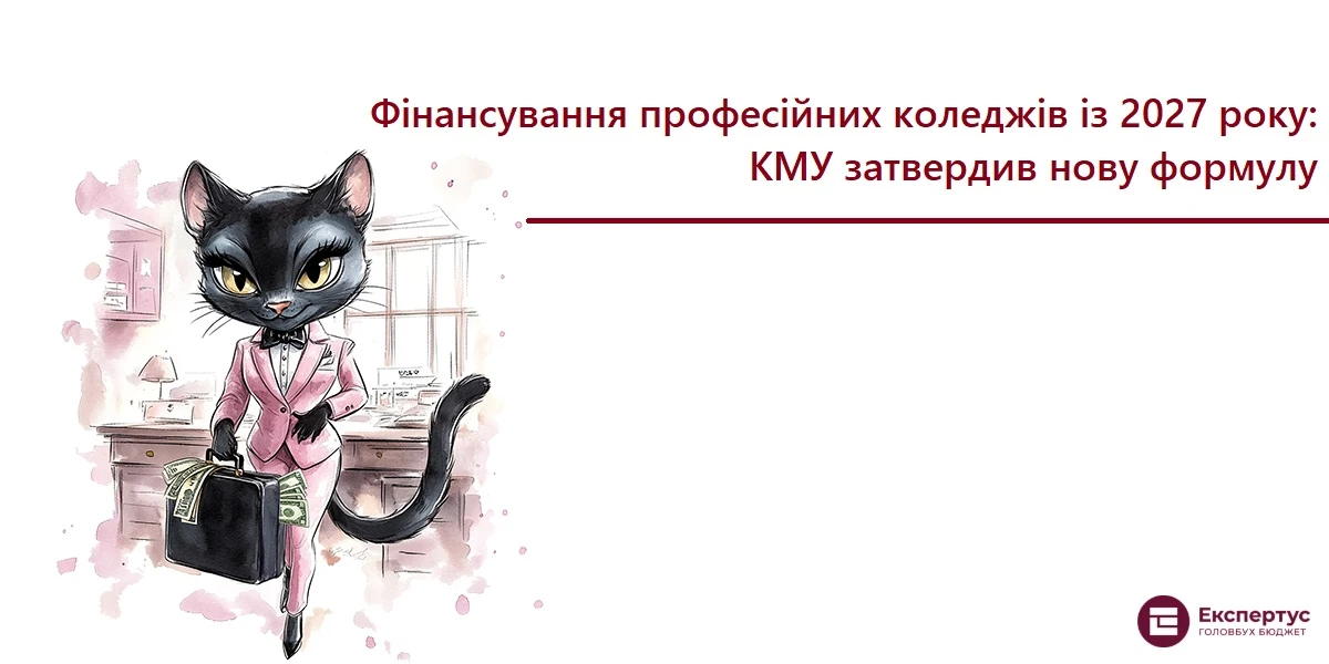 Фінансування професійних коледжів із 2027 року: КМУ затвердив нову формулу