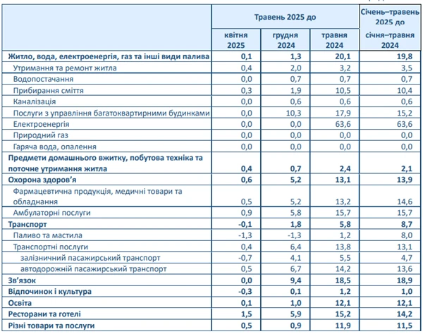 Індекс інфляції за травень — 101,3%: коментар Держстату