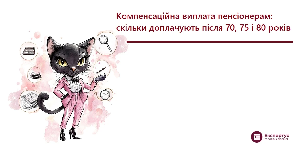 Компенсаційна виплата пенсіонерам: скільки доплачують після 70, 75 і 80 років