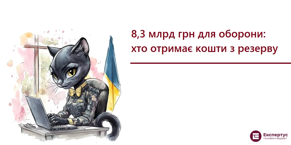 8,3 млрд грн для оборони: хто отримає кошти з резерву