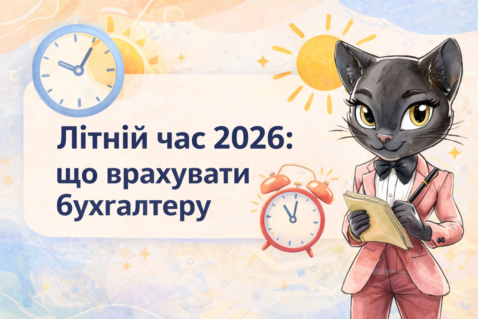 Літній час 2026: що врахувати бухгалтеру
