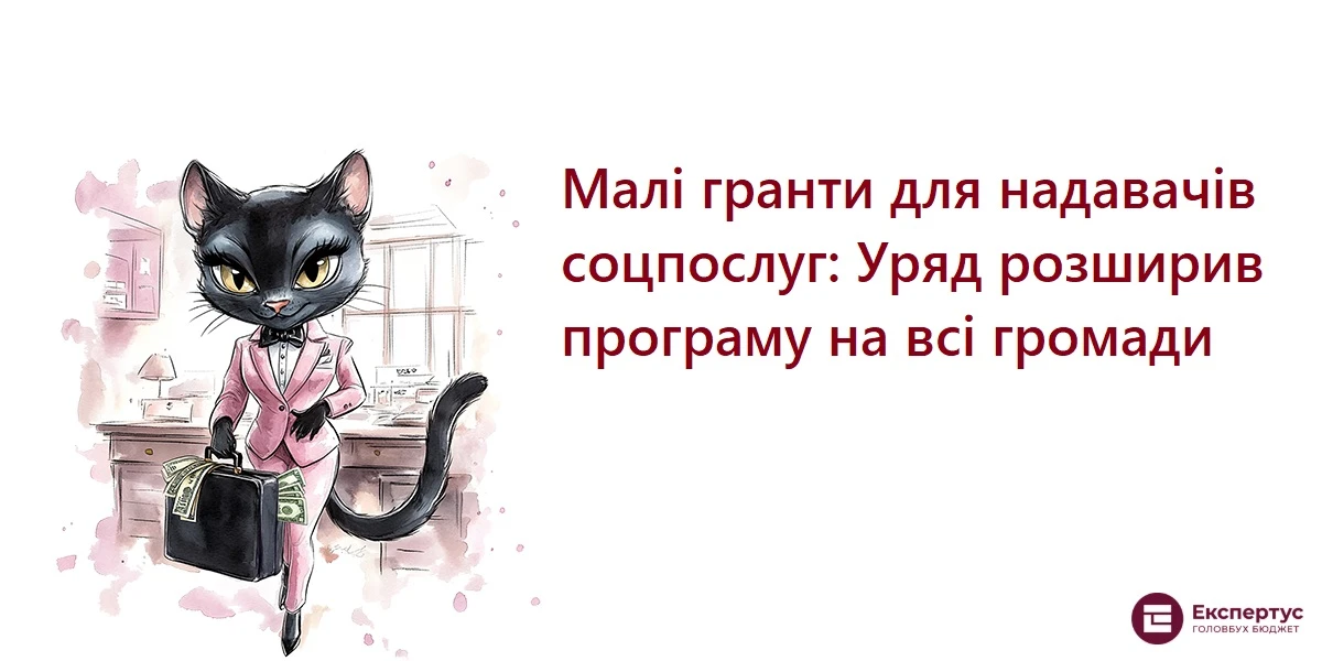 Малі гранти для надавачів соцпослуг: Уряд розширив програму на всі громади