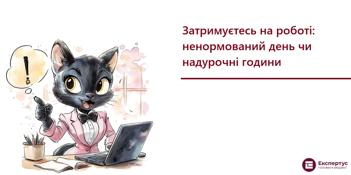 Затримуєтесь на роботі: ненормований день чи надурочні години