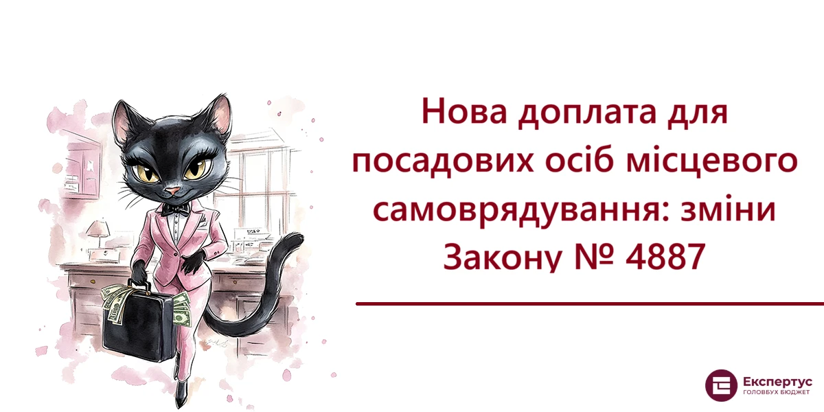 Нова доплата для посадових осіб місцевого самоврядування: зміни Закону № 4887