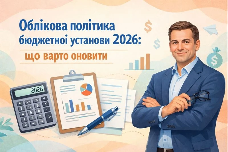 Облікова політика бюджетної установи 2026: що варто оновити