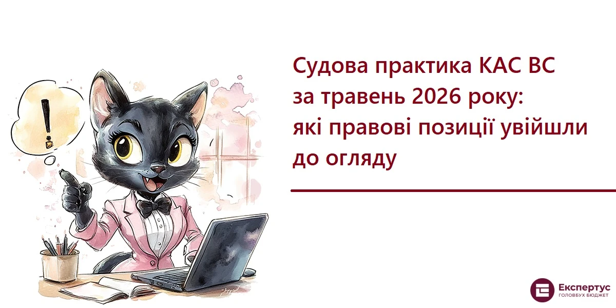 Судова практика КАС ВС за травень 2026 року: які правові позиції увійшли до огляду