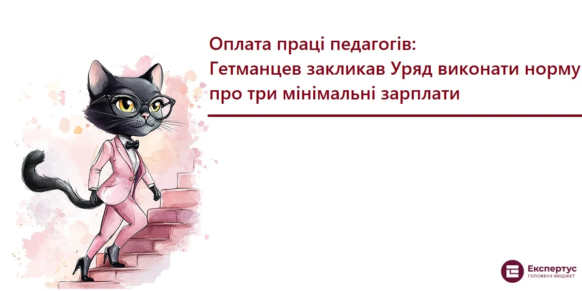 Оплата праці педагогів: Гетманцев закликав Уряд виконати норму про три мінімальні зарплати