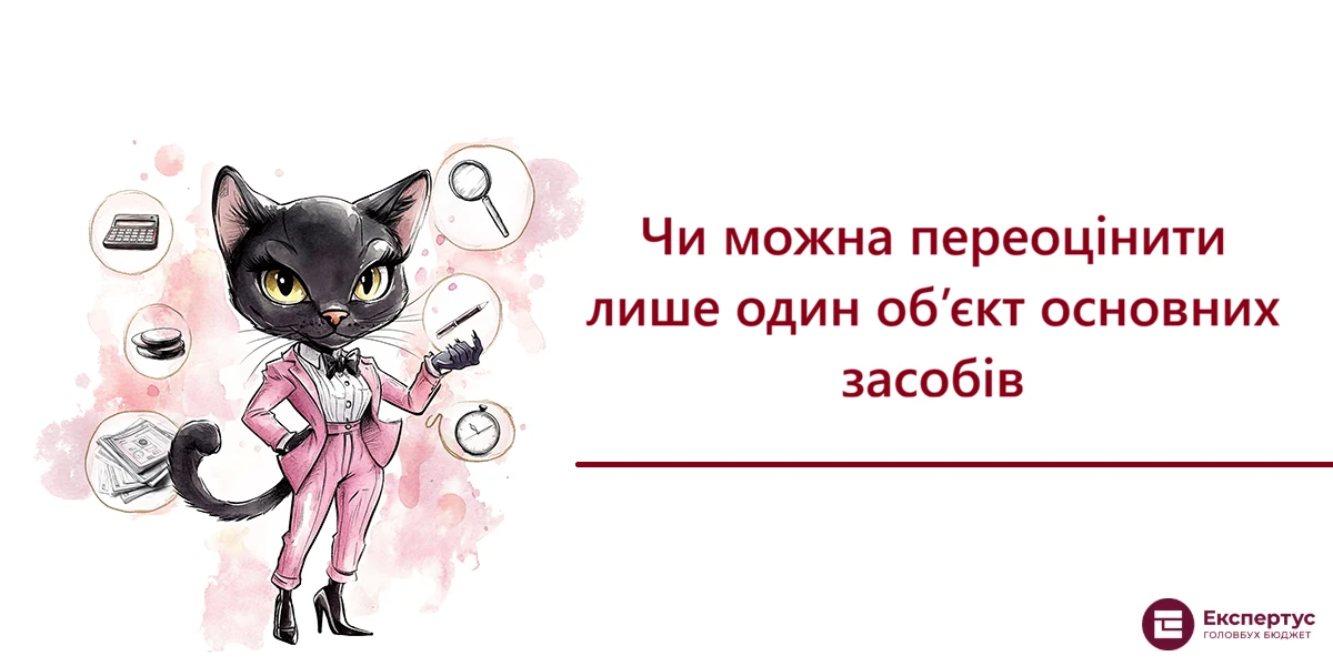 Чи можна переоцінити лише один об’єкт основних засобів