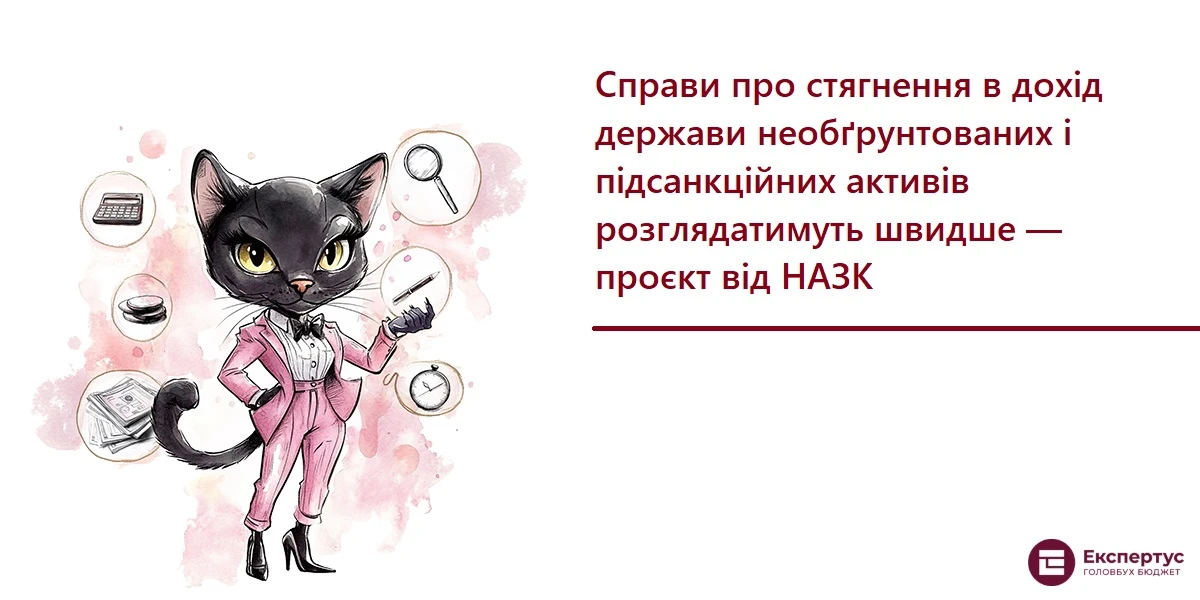 Справи про стягнення в дохід держави необґрунтованих і підсанкційних активів розглядатимуть швидше — проєкт від НАЗК