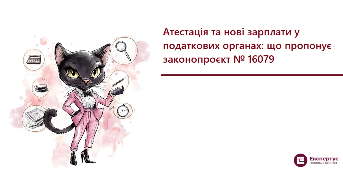 Атестація та нові зарплати у податкових органах: що пропонує законопроєкт № 16079
