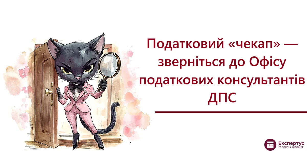 Податковий «чекап» — зверніться до Офісу податкових консультантів ДПС