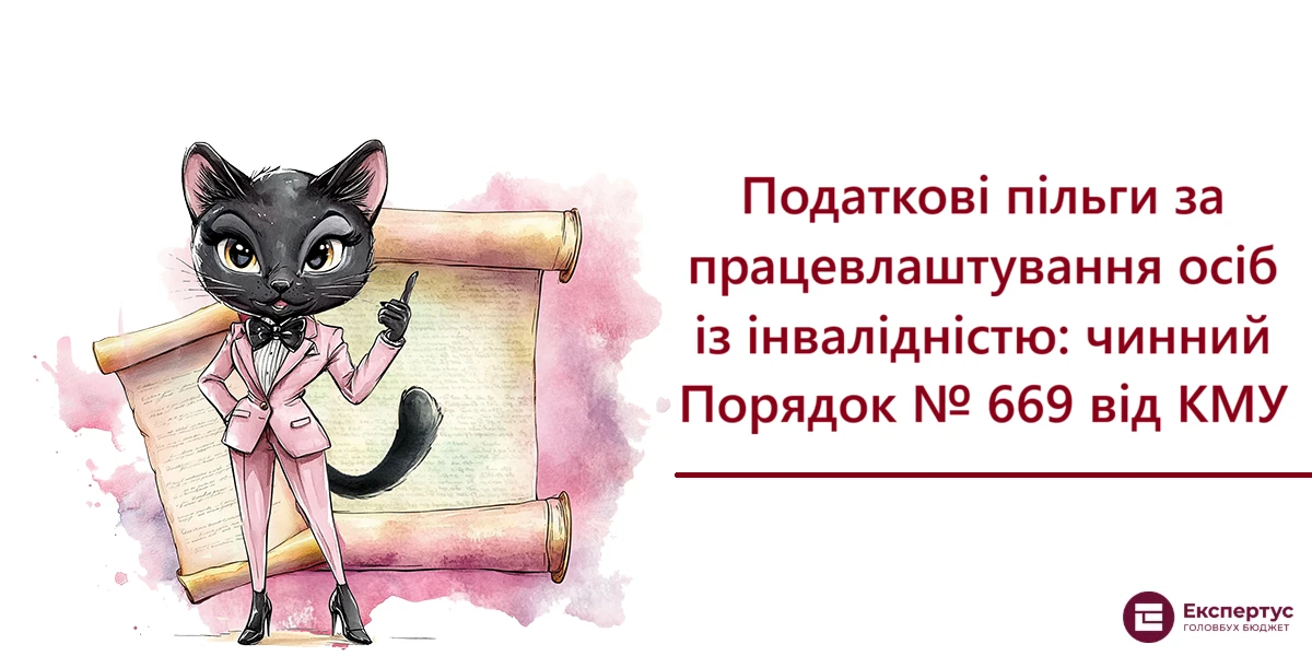 Податкові пільги за працевлаштування осіб із інвалідністю: чинний Порядок № 669 від КМУ