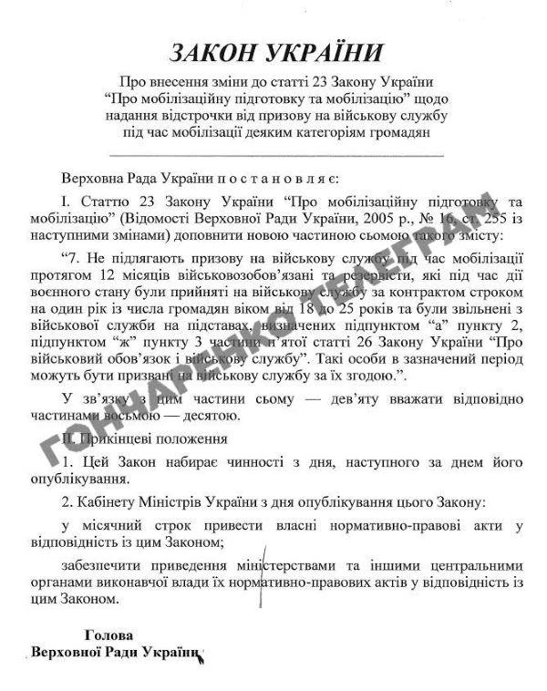 12 місяців без призову: хто матиме право на відстрочку