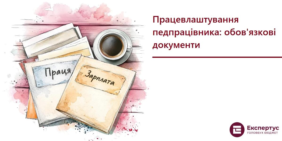 Працевлаштування педпрацівника: обов'язкові документи