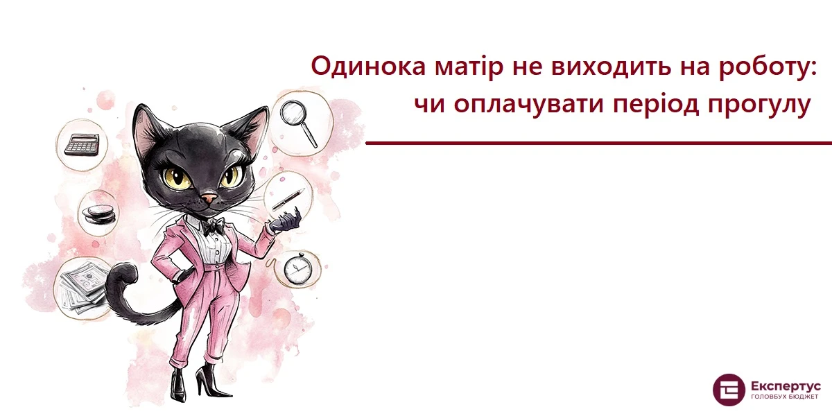 Одинока матір не виходить на роботу: чи оплачувати період прогулу