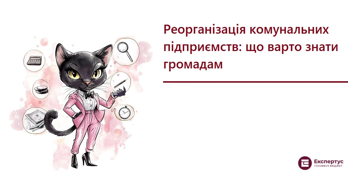Реорганізація комунальних підприємств: що варто знати громадам