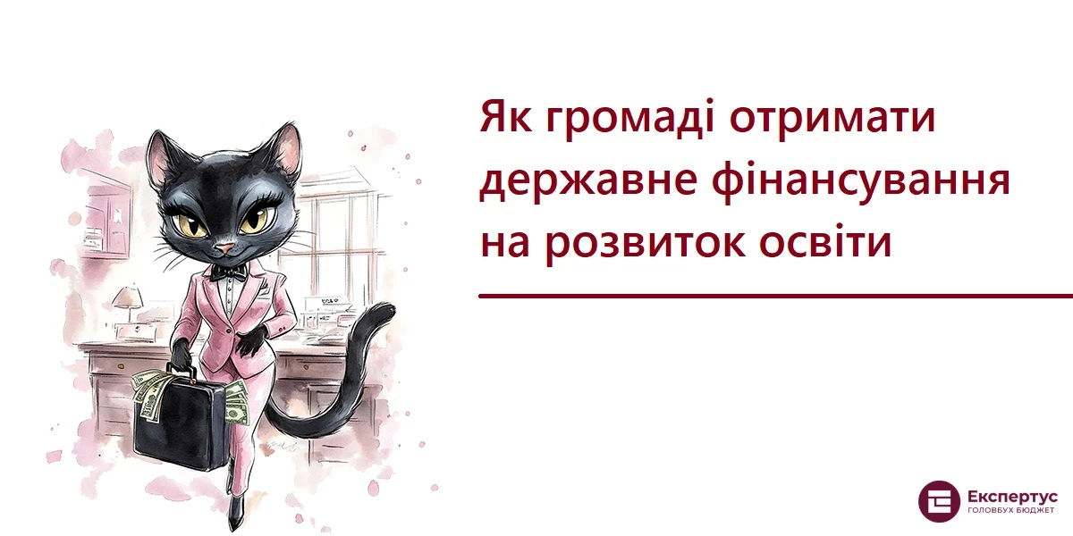 Як громаді отримати державне фінансування на розвиток освіти